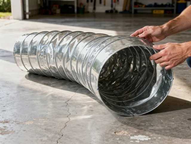 Glendora Dryer Vent Cleaning specialist using advanced equipment for thorough duct cleaning in Glendora