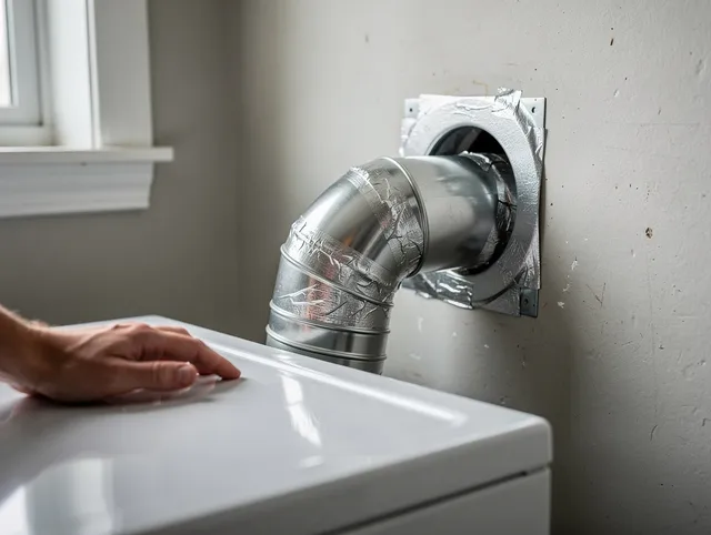 Glendora Dryer Vent Cleaning expert performing professional dryer vent repair and installation in Glendora