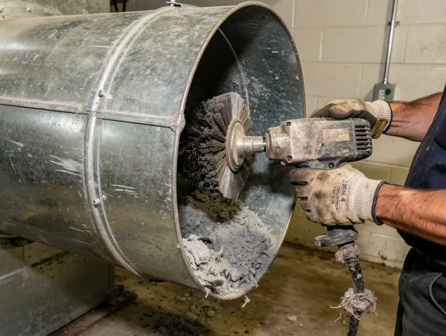 Industrial-grade dryer vent cleaning by Glendora Dryer Vent Cleaning in Glendora