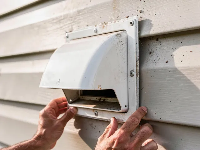 Glendora Dryer Vent Cleaning technician delivering thorough residential dryer vent cleaning service in Glendora
